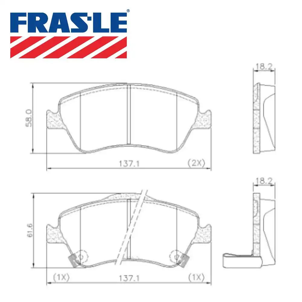 PASTILHA FREIO DIANTEIRA TOYOTA COROLLA 2009 A 2014