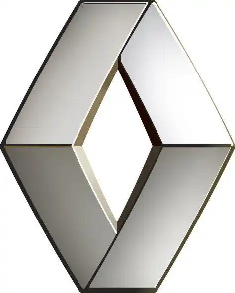 EMBLEMA GRADE RENAULT SANDERO LOGAN 10/14 CROMADO