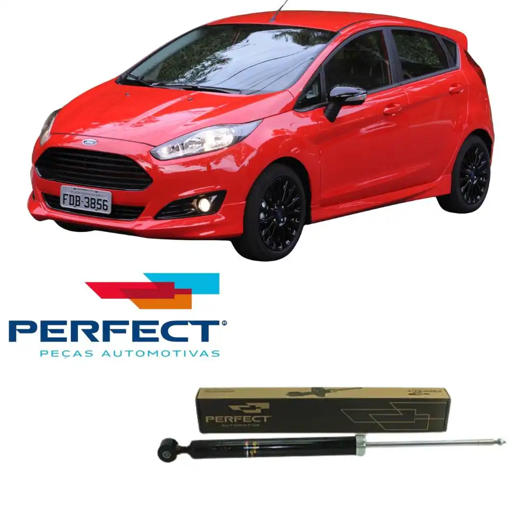 AMORTECEDOR TRASEIRO NEW FIESTA HATCH SEDAN 2010 A 2019
