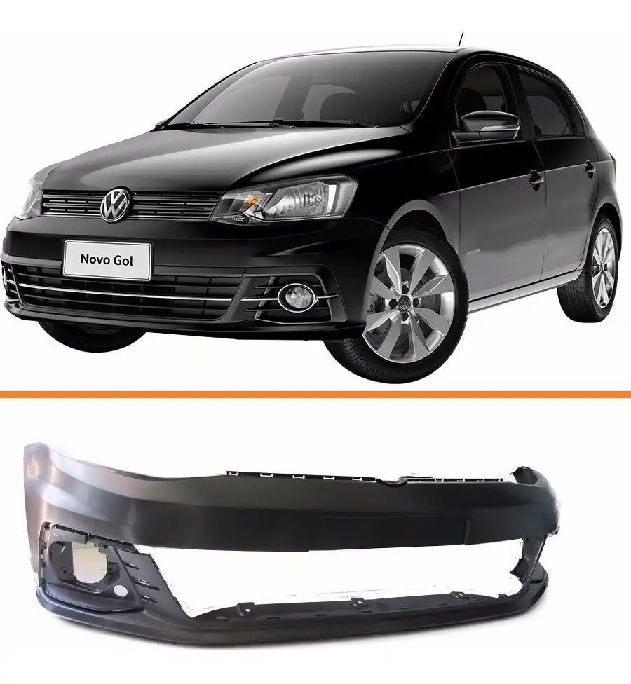 PARACHOQUE DIANTEIRO GOL G7 2016 A 2018 PRETO LISO