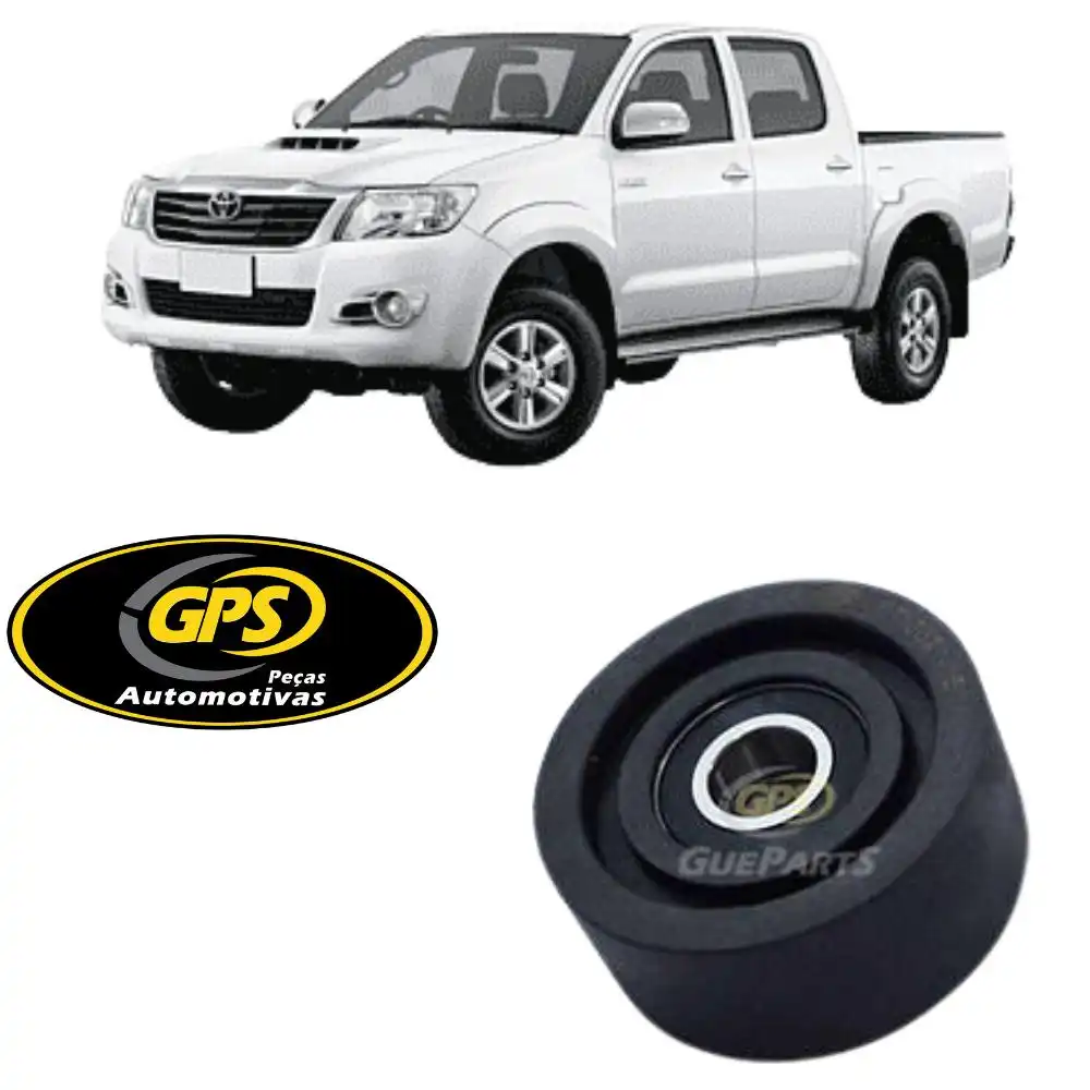 POLIA CORREIA ALTERNADOR HILUX 2.5 16V 2005 ACIMA