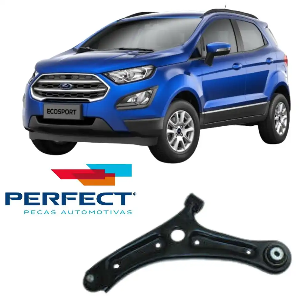 BANDEJA DIANTEIRA ECOSPORT 2013 A 2018 ESQUERDA COM PIVO