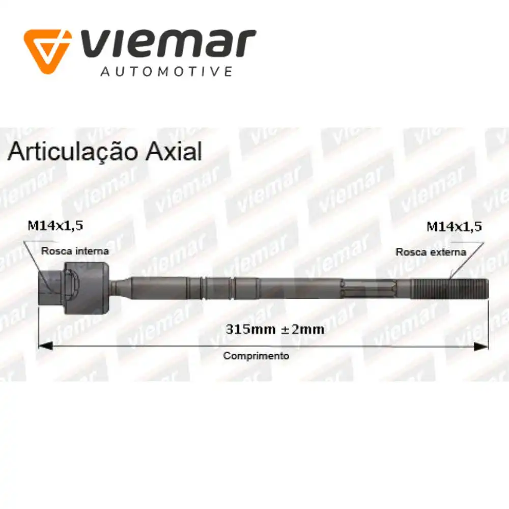 BARRA AXIAL FIAT STILO 2001/