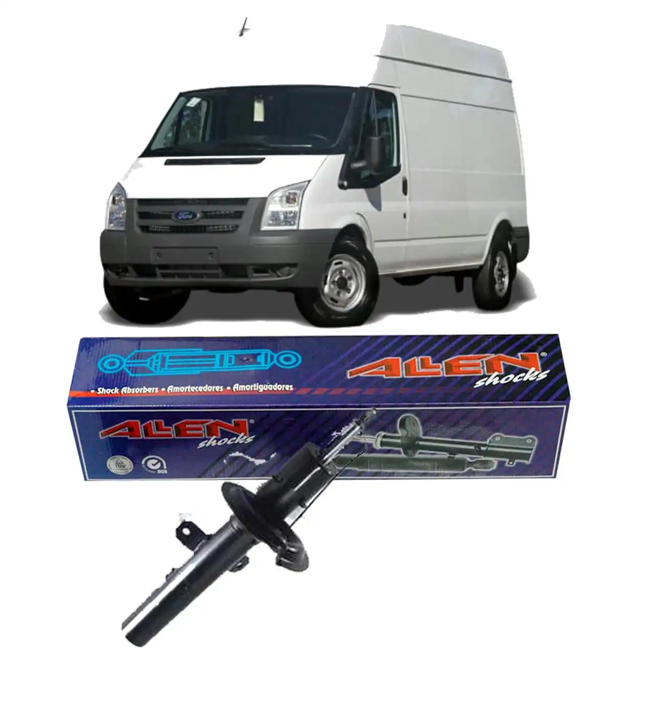 AMORTECEDOR DIANTEIRO TRANSIT 2008 A 2015