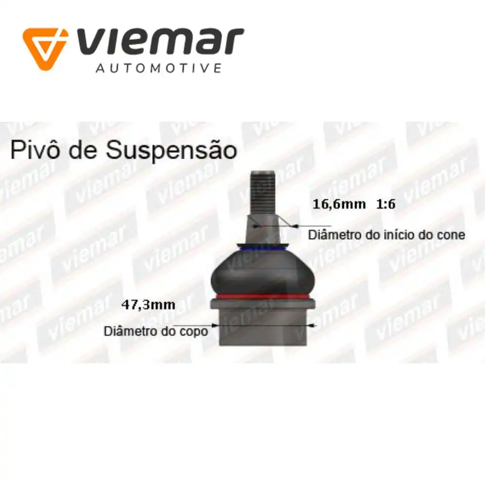 PIVO TOYOTA HILUX 2005 A 2021 INFERIOR