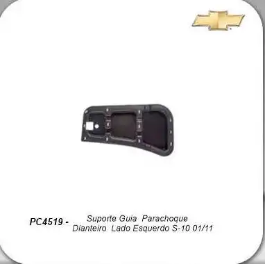 GUIA PARACHOQUE DIANT S-10 2001 A 2011 ESQ