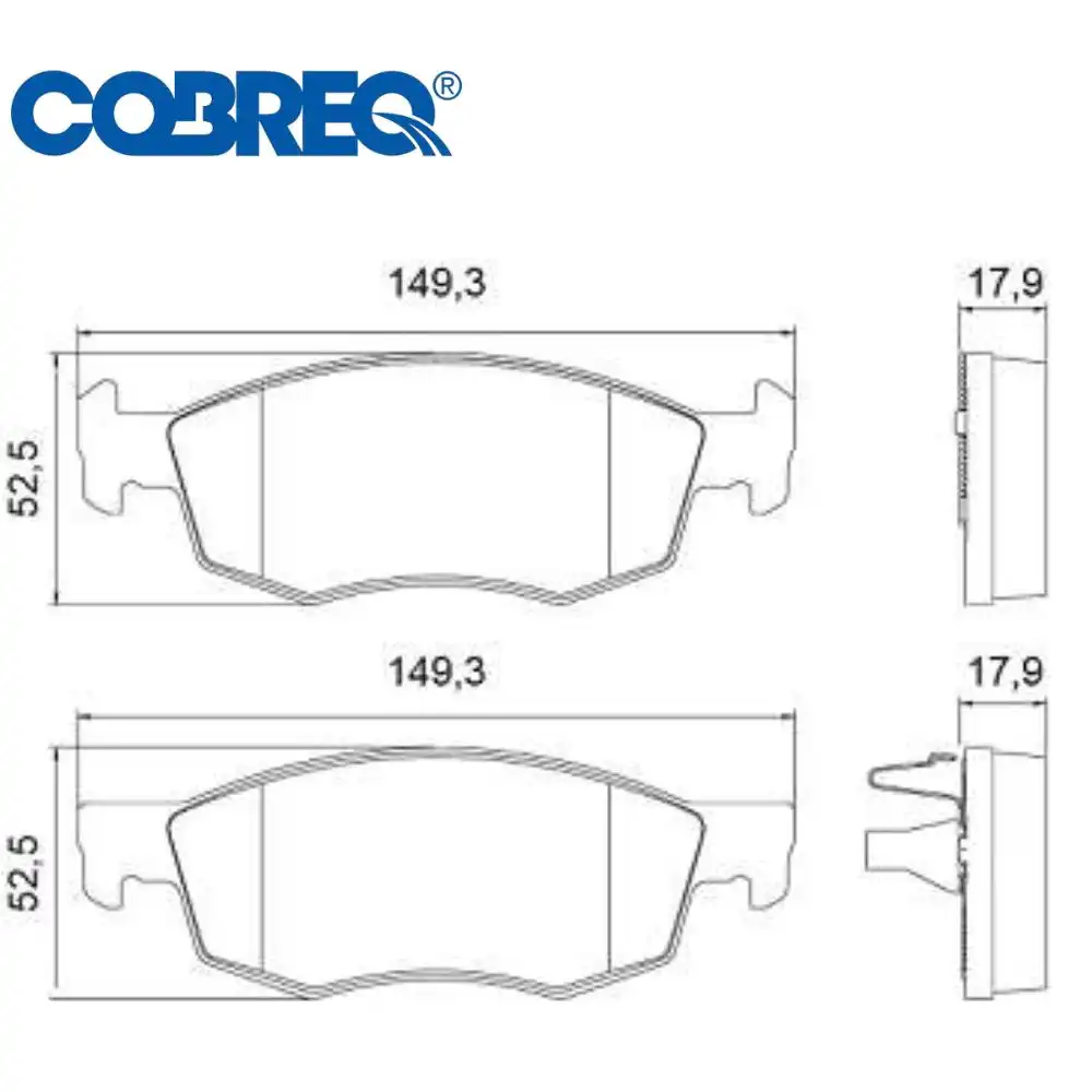 PASTILHA FREIO DIANTEIRA STRADA 1.0 12V 2023 A 2025