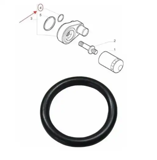 ANEL VEDACAO RADIADOR OLEO DUCATO 2.3 2010/ MULTIJET (REDOND