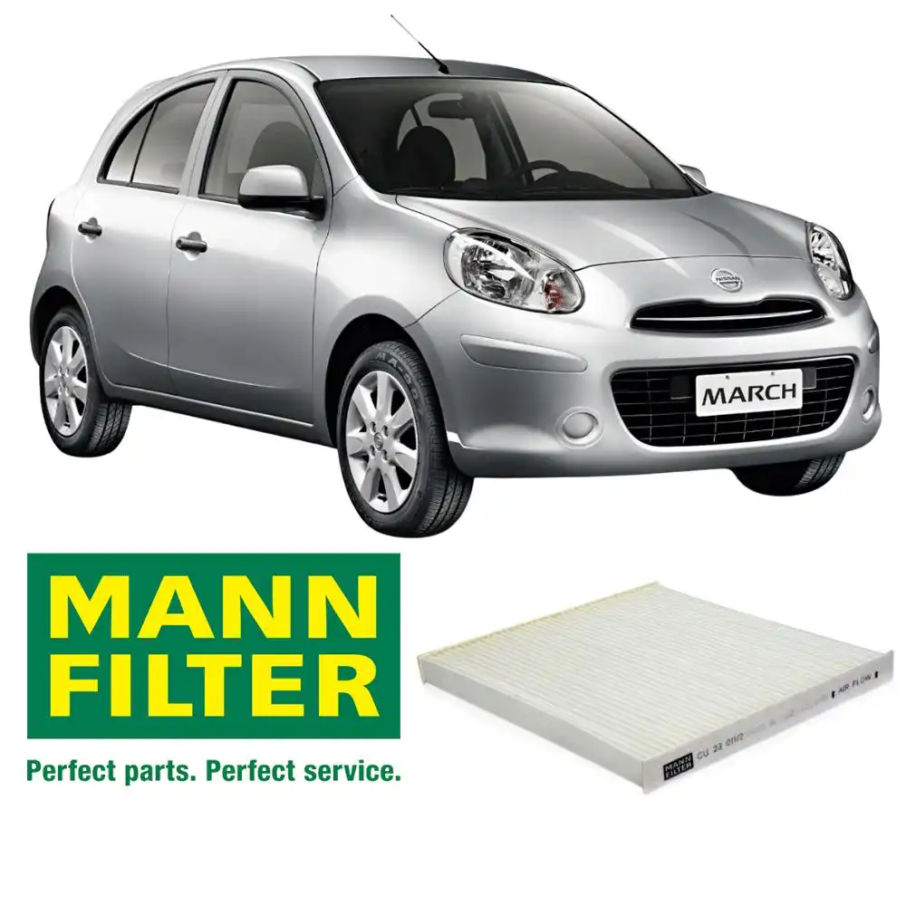 FILTRO AR CABINE NISSAN MARCH 1.0 FLEX 2011 A 2015
