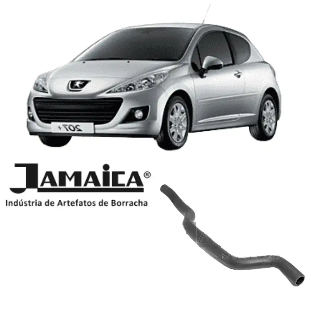 MANGUEIRA AR QUENTE PEUGEOT 207 1.4 8V 2008 A 2014 INFERIOR