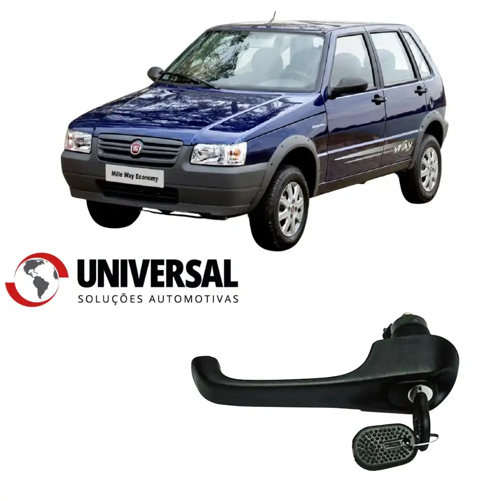 MACANETA EXT FIAT UNO 95/04 4P DIANT ESQ C/CHAVE