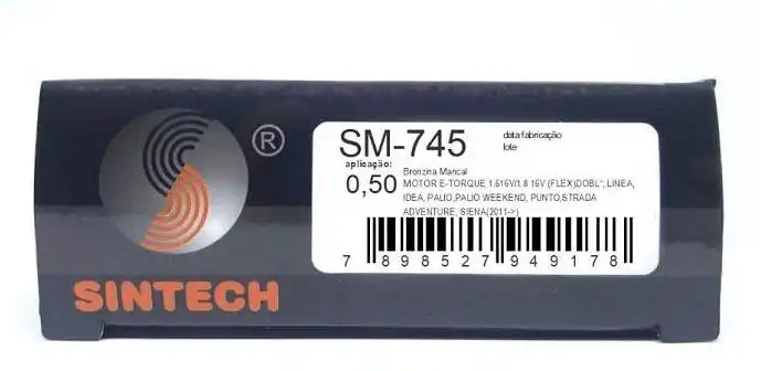 BRONZINA MANCAL FIAT STRADA 1.6 16V 2011 A 2022 E-TORQ 0,50