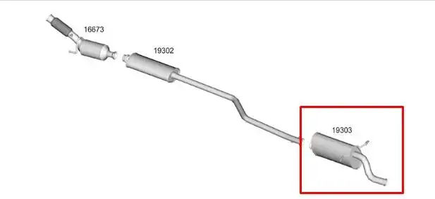 SILENC TRAS CITROEN XSARA PICASSO 2.0 16V 2001 A 2006
