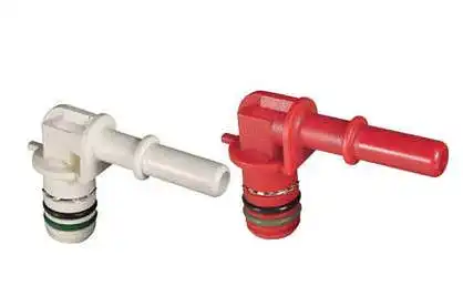 CONEXAO MANGUEIRA FLAUTA INJ FIESTA KA COURIER (JOELHO) JG