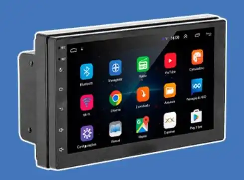 CENTRAL MULTIMIDIA MP5 2DIN TELA 7POL ANDROID 13 701KC