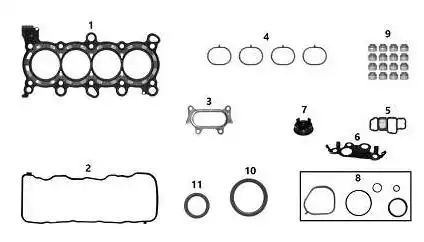 JUNTA MOTOR HONDA NEW CIVIC 1.8 2.0 16V 2006 A 2015