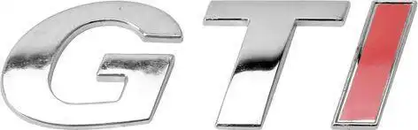 EMBLEMA GOL PLUS GER III GTI TAMPA TRAS