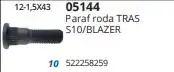 PARAFUSO RODA BLAZER S-10 TRAS