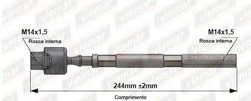 BARRA AXIAL CHEVETTE