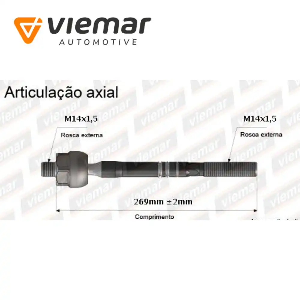 BARRA AXIAL CHERY TIGGO 5 1.5 TURBO 2019 ACIMA