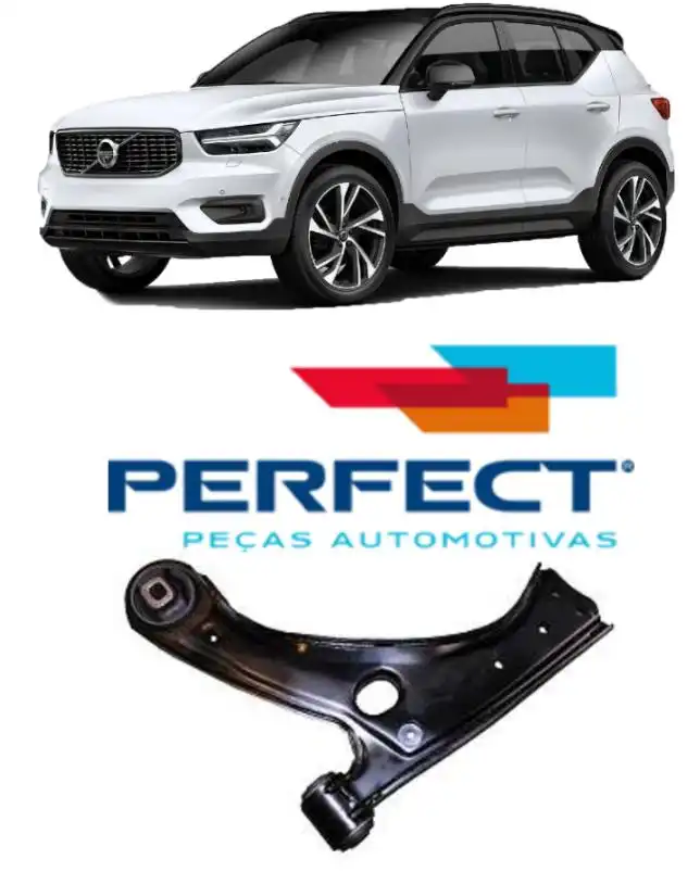 BANDEJA DIANTEIRA VOLVO XC40 2018 A 2021 DIR INF S/PIVO