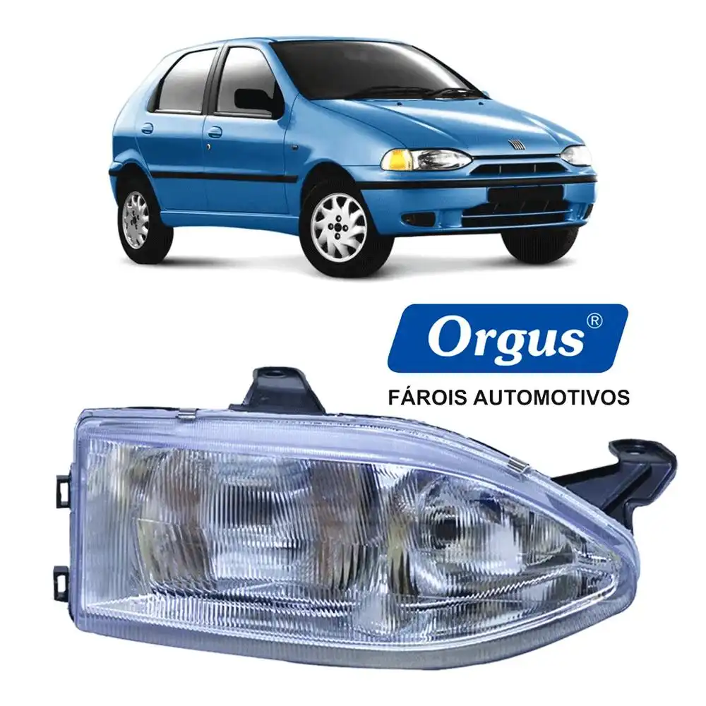FAROL FIAT PALIO 99/00 C/AUXILIAR STRADA DIR