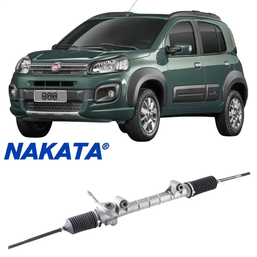 CAIXA DIRECAO FIAT UNO 1.0 1.4 2010/ C/ BARRA AXIAL