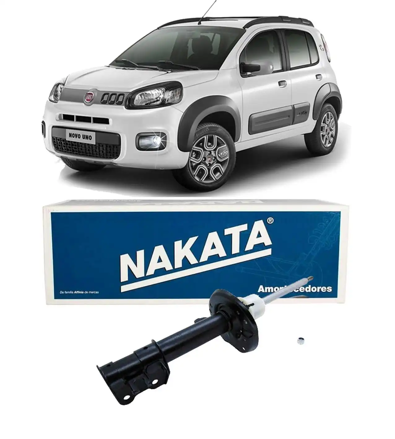 AMORTECEDOR DIANTEIRO FIAT UNO WAY 2010/ ESQUERDO