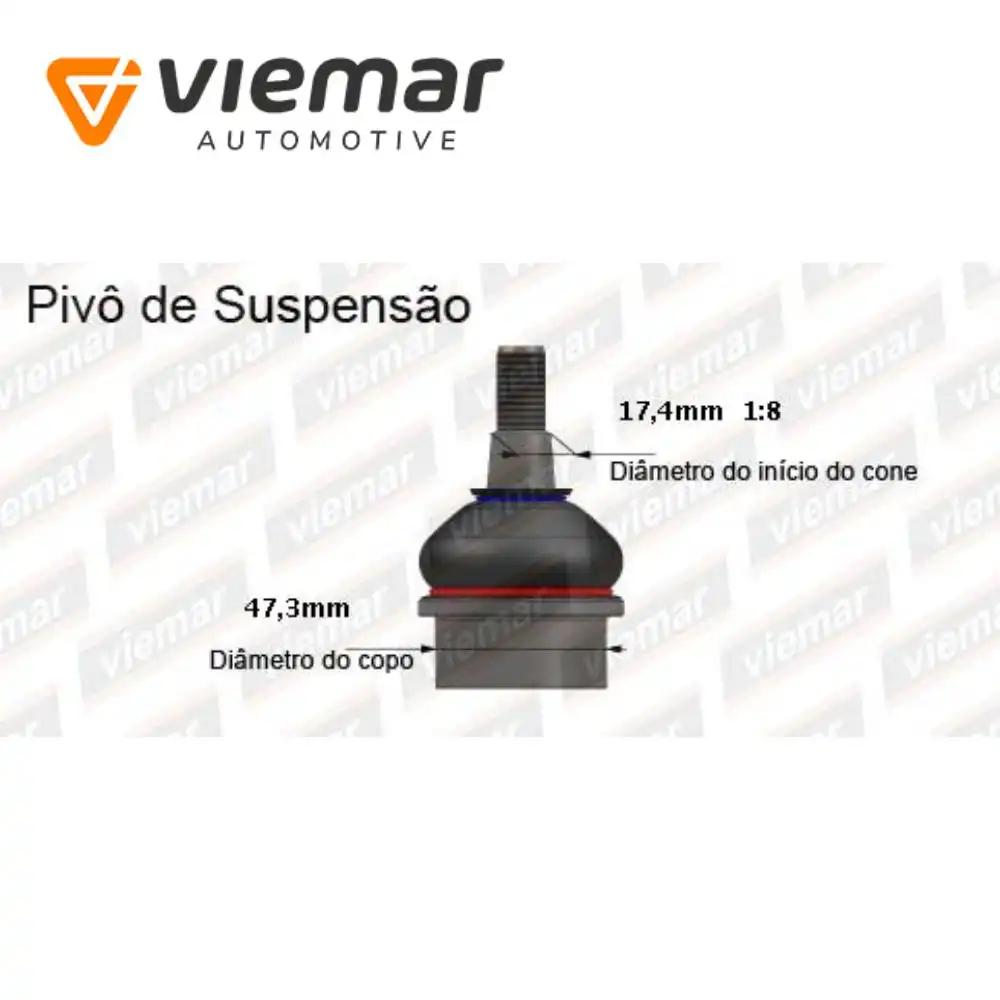 PIVO TOYOTA LAND CRUISER PRADO 2002 A 2009 INFERIOR