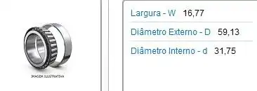 ROLAM RODA DIANT INTERNO KOMBI OPALA S-10