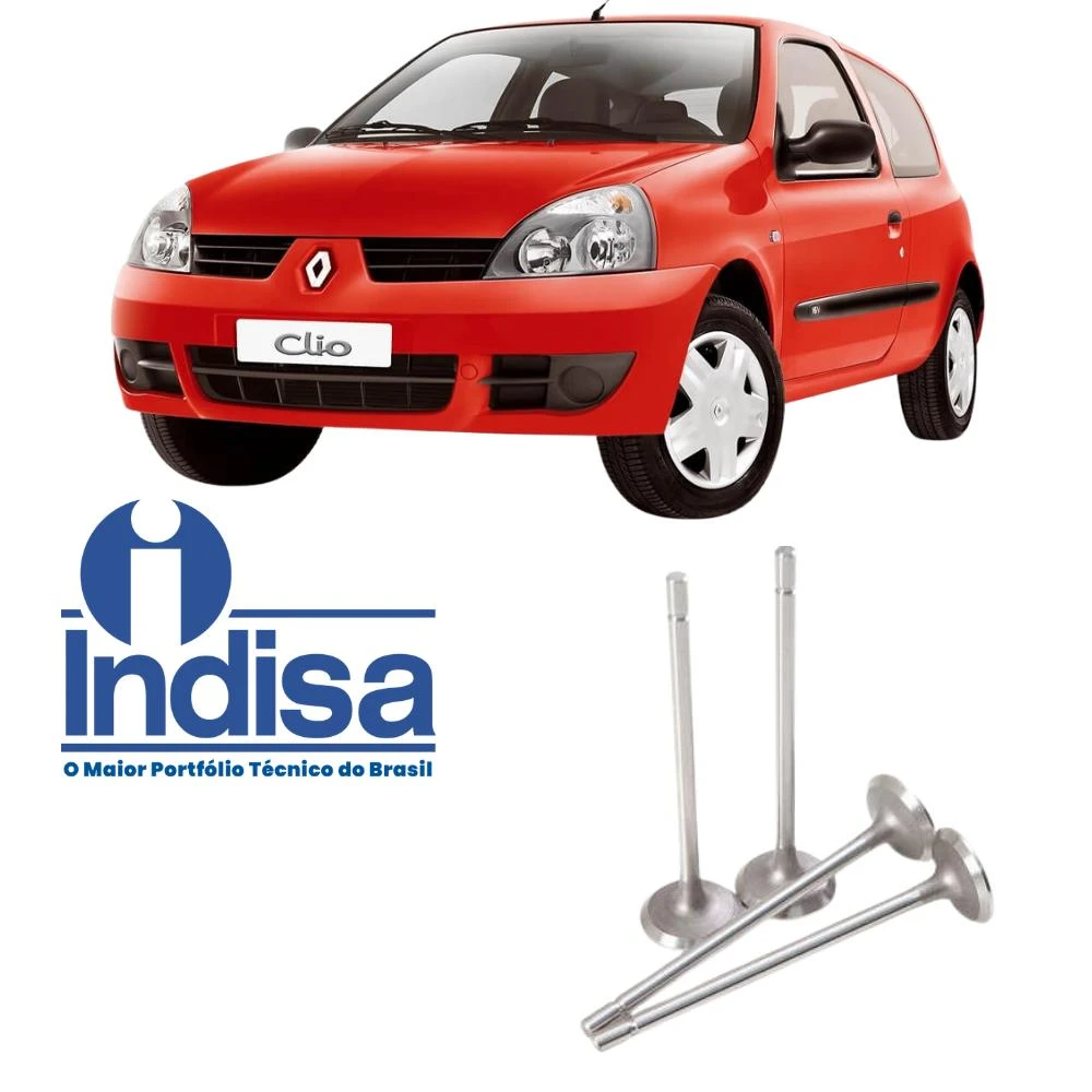 VALVULA ESCAPE RENAULT CLIO SCENIC 1.6 16V DUSTER 1.6 16V