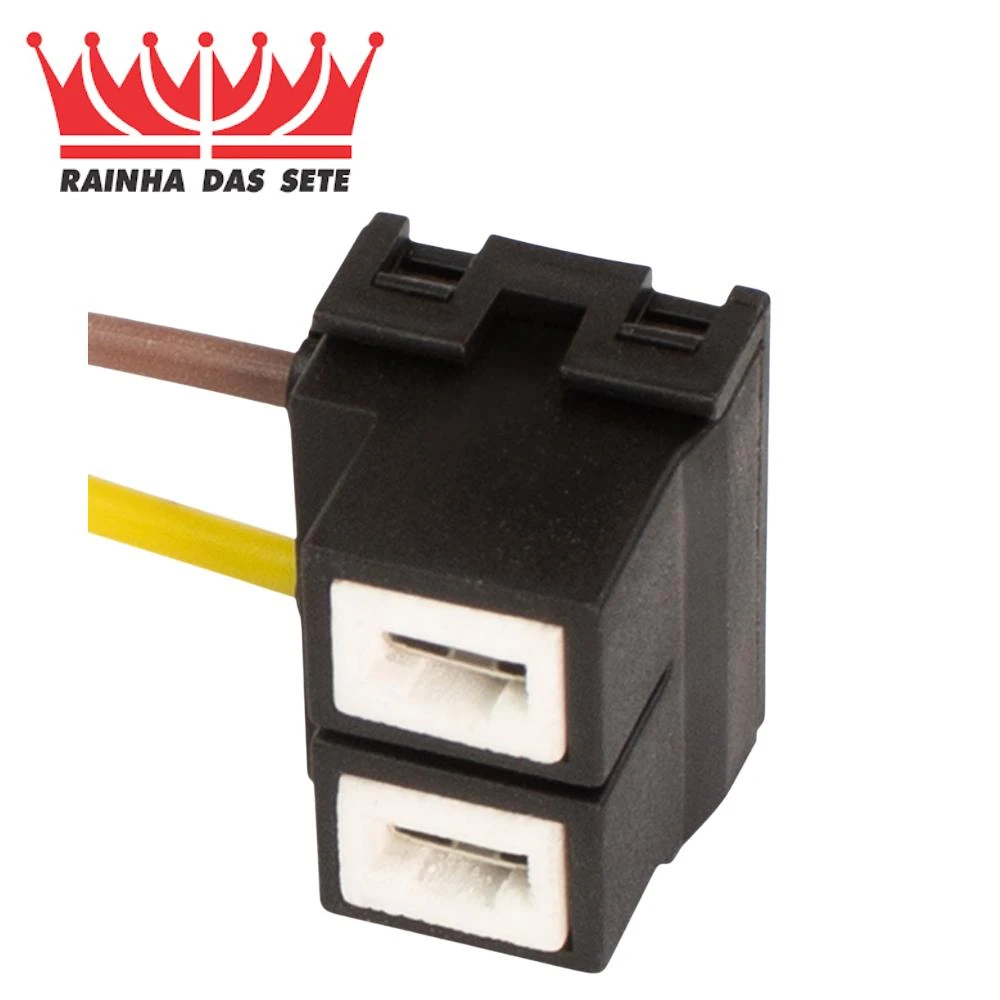 CHICOTE FAROL LAMPADA H7 COM FIO SCANIA 2 VIAS