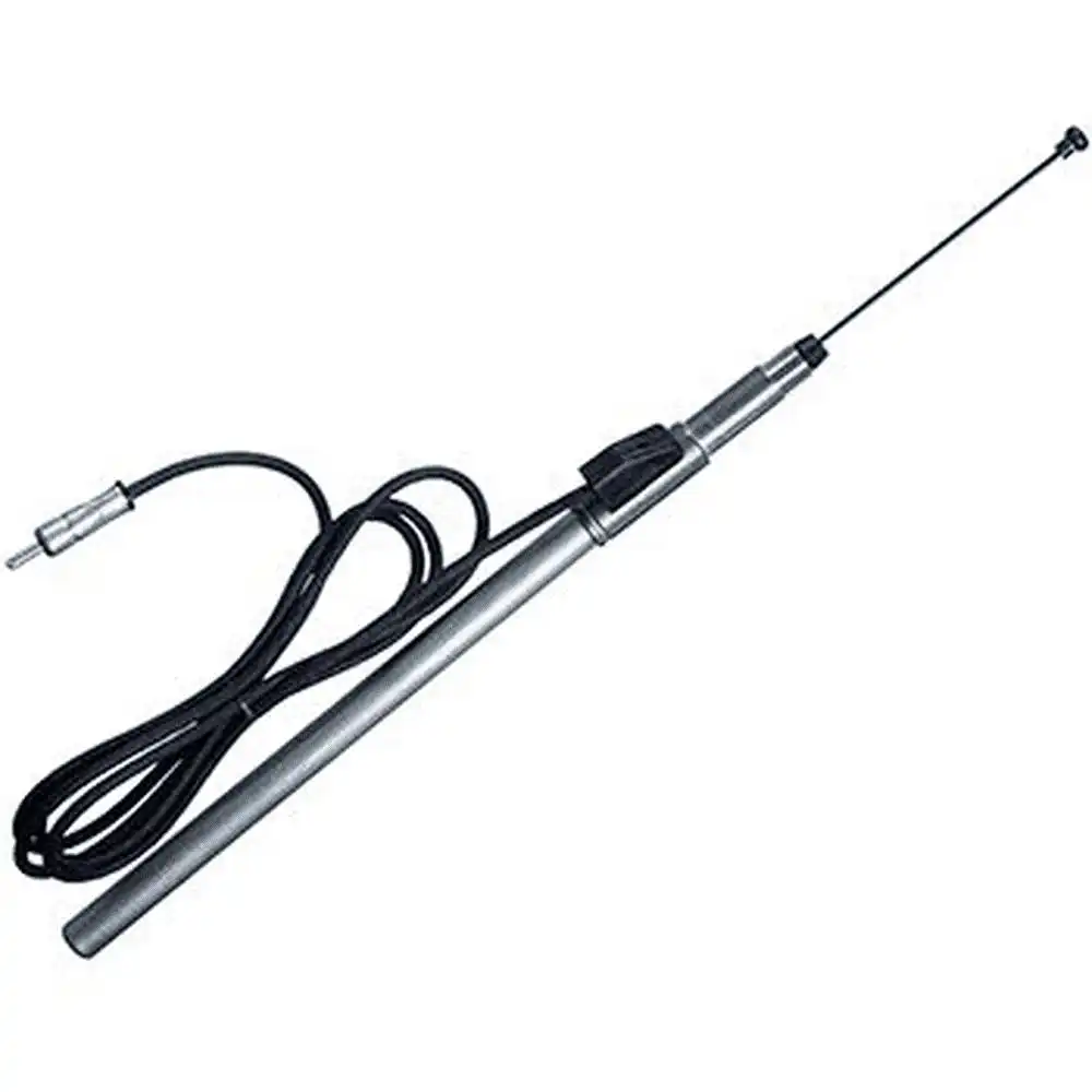 ANTENA RADIO UNIVERSAL 4 ESTAGIOS CROMADA