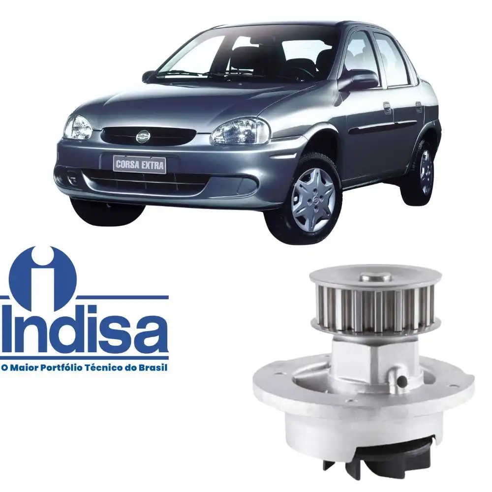 BOMBA DAGUA CORSA 1.0,1.4,1.6 8V CELTA 1.0 8V MPFI 2001/