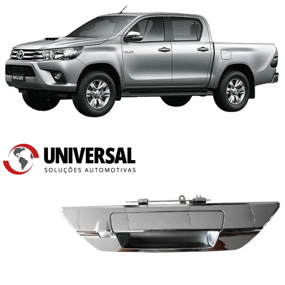 MACANETA TAMPA TRASEIRA HILUX 2016 A 2020