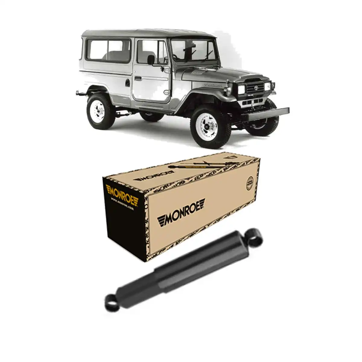 AMORTECEDOR TRASEIRO TOYOTA BANDEIRANTE JEEP P 1960 A 1993