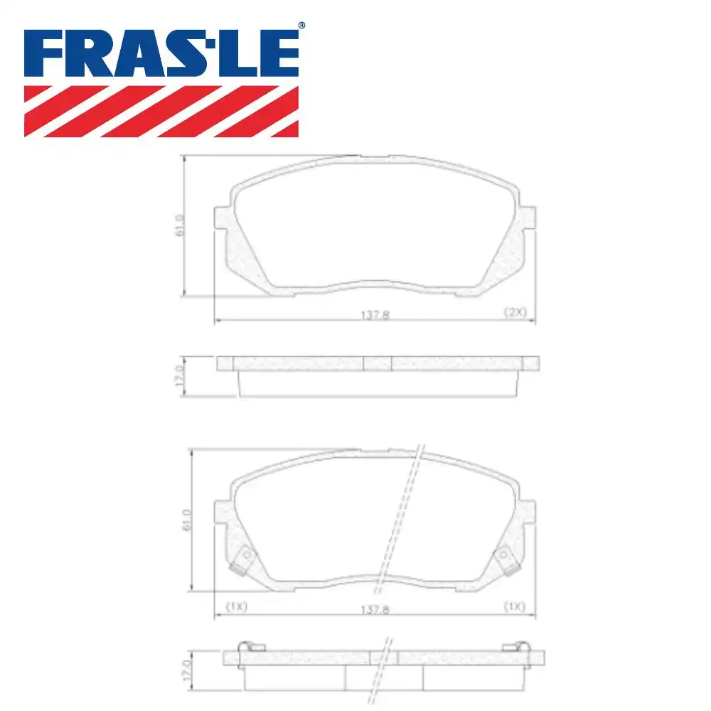 PASTILHA FREIO DIANTEIRA HYUNDAI IX35 2.0 16V 2010/ CERAMICA
