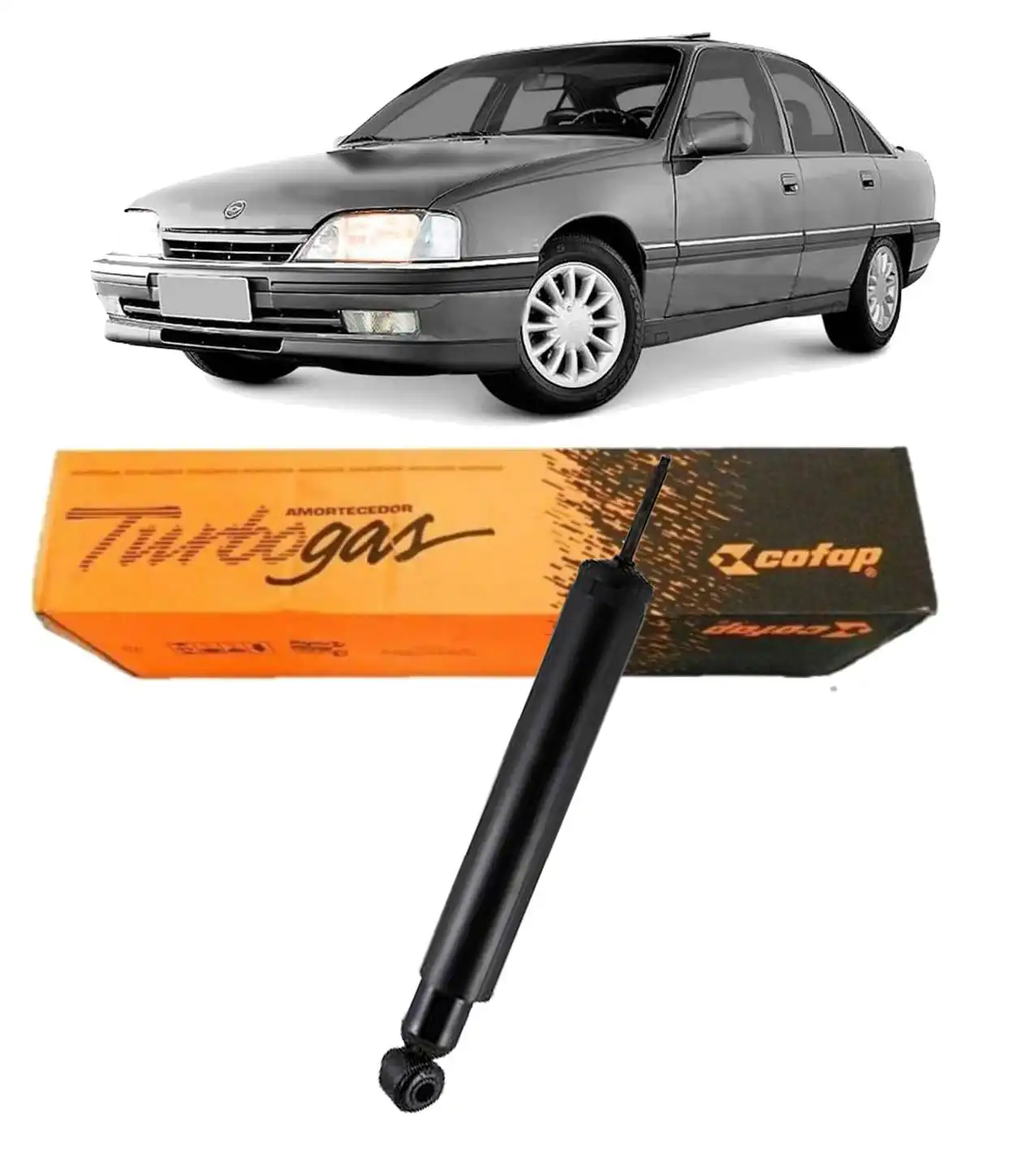 AMORTECEDOR TRASEIRO OMEGA 4 CIL 1992 A 1998 OLEO