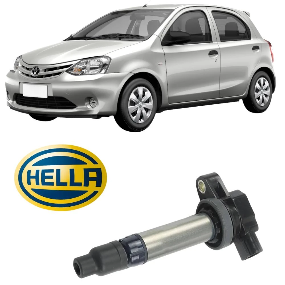 BOBINA INJ ELET TOYOTA ETIOS 1.3 16V 2013 ACIMA