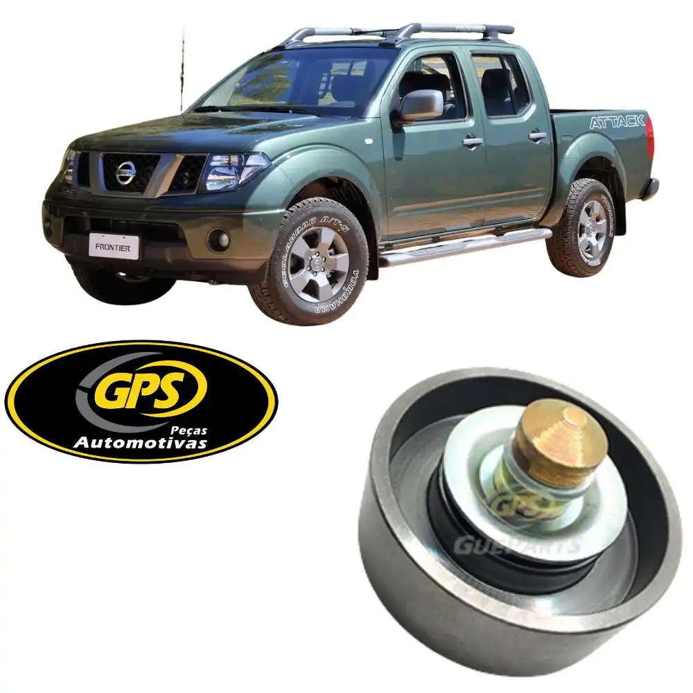 POLIA CORREIA ALTERNADOR FRONTIER 2.5 16V DIESEL 2010 ACIMA