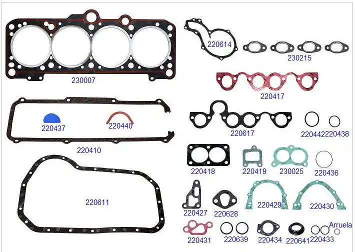 JUNTA MOTOR SANTANA 2.0 GAS /95 FIBRA