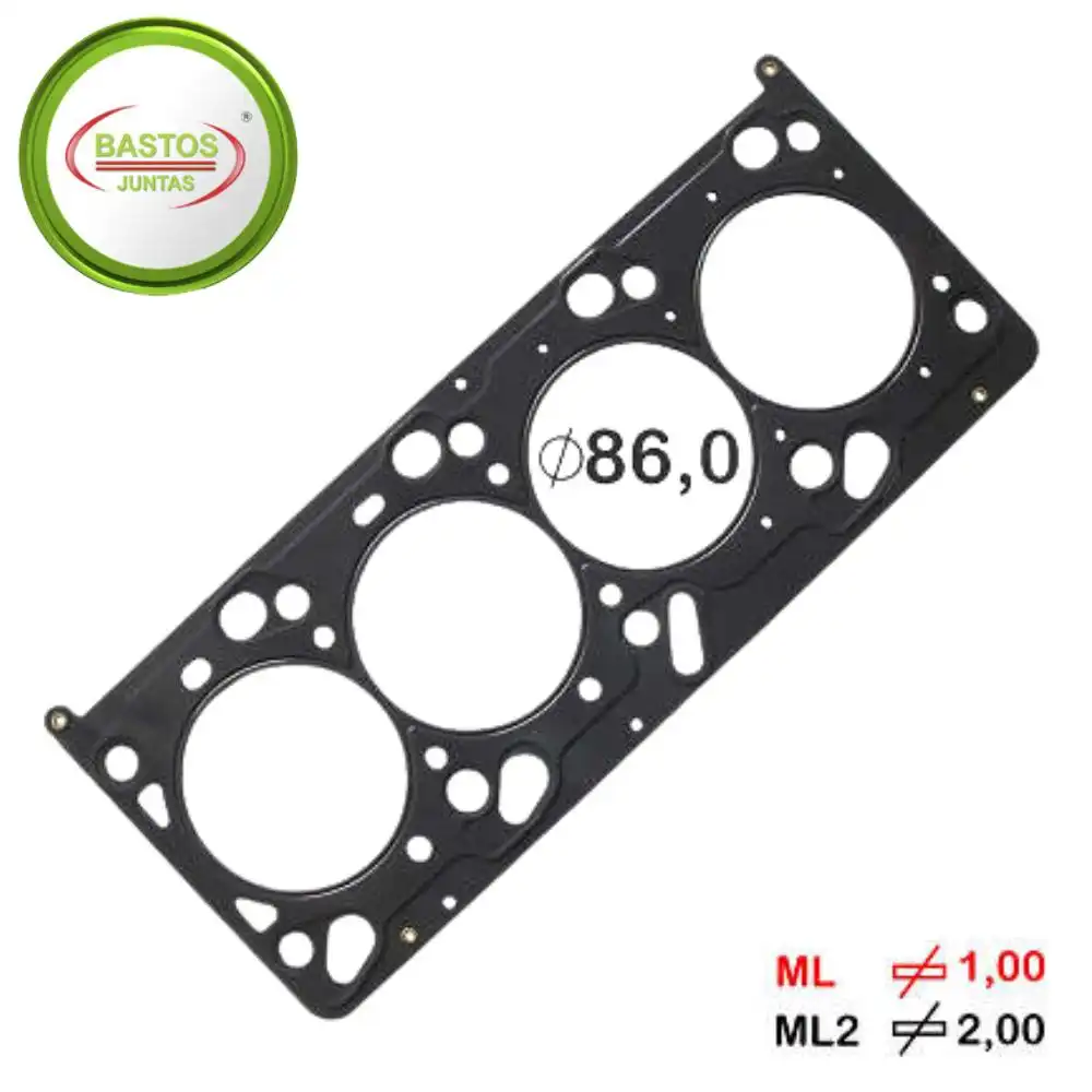 JUNTA CABECOTE FOCUS 2.0 16V GASOLINA 2000 A 2005 METAL