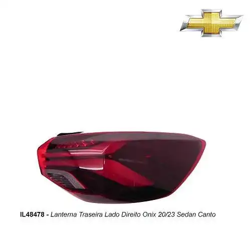 SINAL TRAS ONIX 2020 A 2023 DIR SEDAN (CANTO)