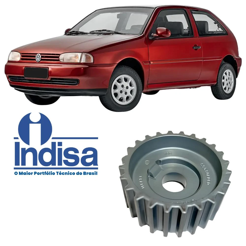 ENGRENAGEM VIRABREQUIM GOL 1.0 16V 1998 ACIMA