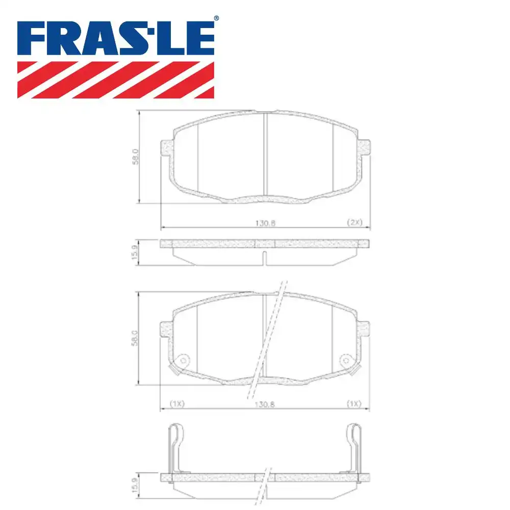 PASTILHA FREIO DIANTEIRA HYUNDAI I30 2.0 16V 2009/