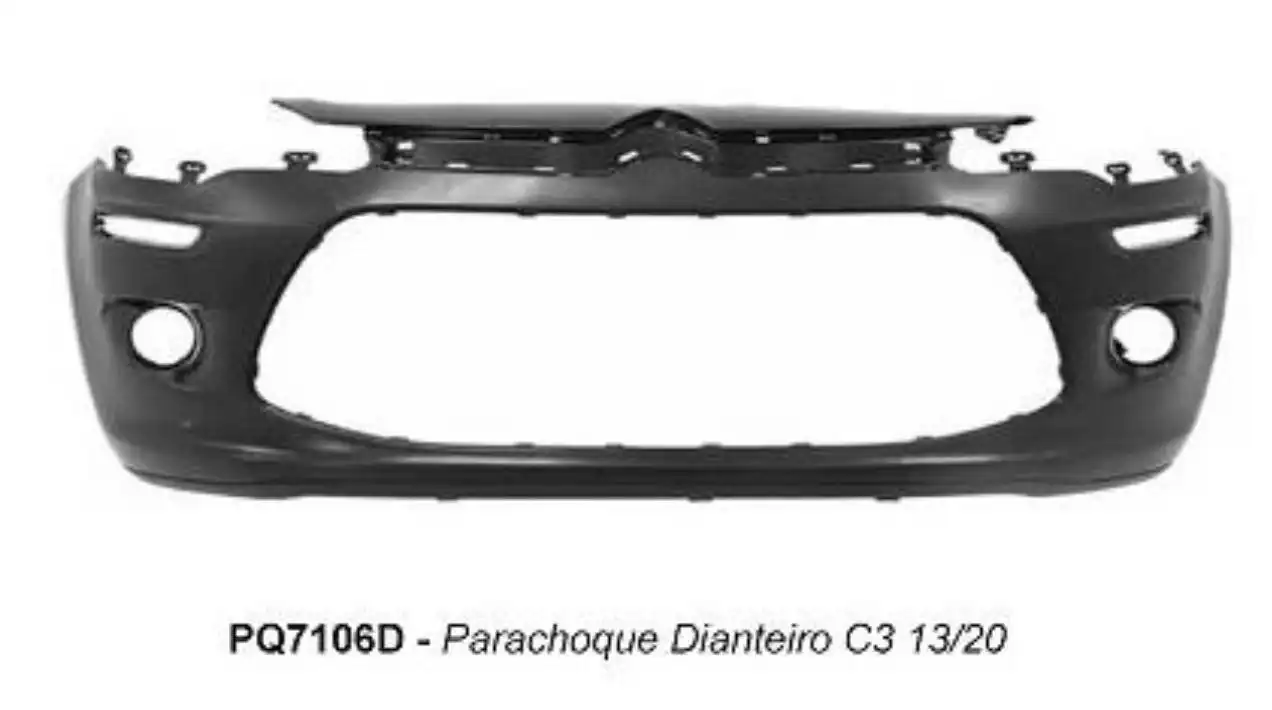 PARACHOQUE DIANTEIRO CITROEN C3 2013 ACIMA COM FURO