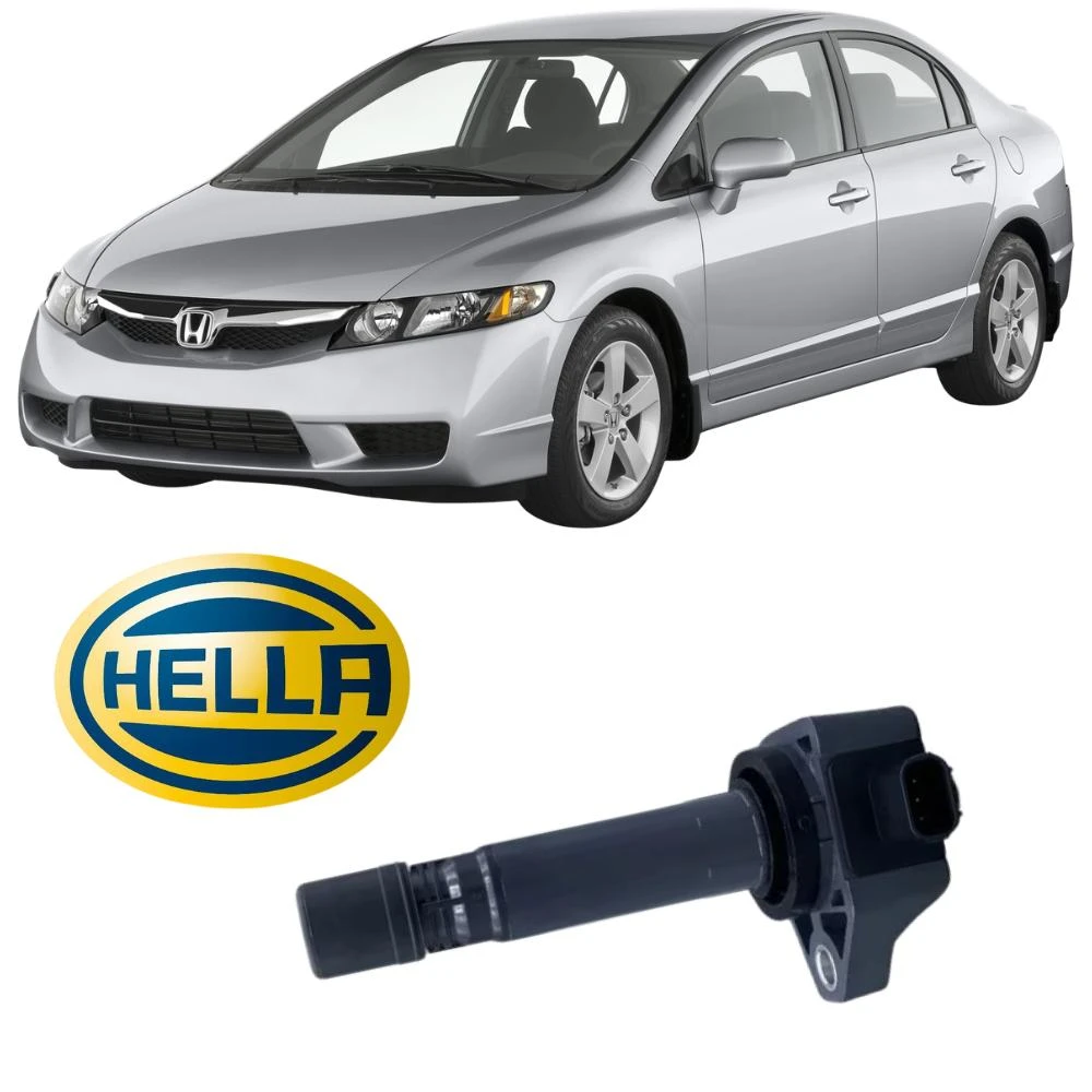 BOBINA INJ ELET HONDA NEW CIVIC 1.8 16V 2006 A 2011 CARTUCHO