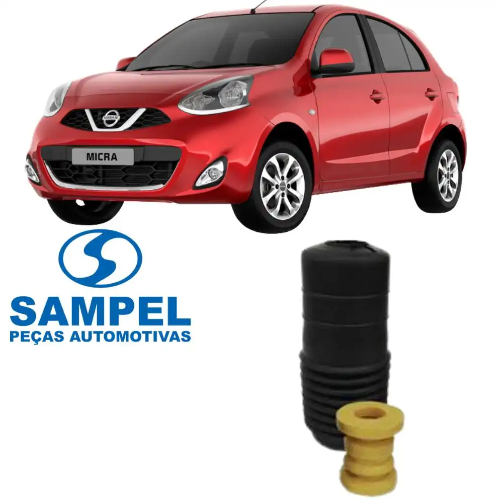 KIT AMORTECEDOR DIANTEIRO NISSAN MARCH 2011 EM DIANTE