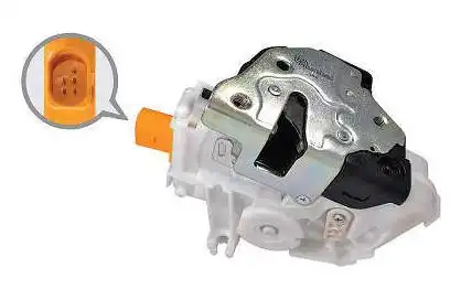 FECHADURA PORTA GOL G6 2012 A 2016 DIANT ESQ ELETRICA