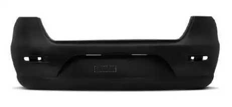 PARACHOQUE TRAS FIAT SIENA 08/12 PRETO LISO